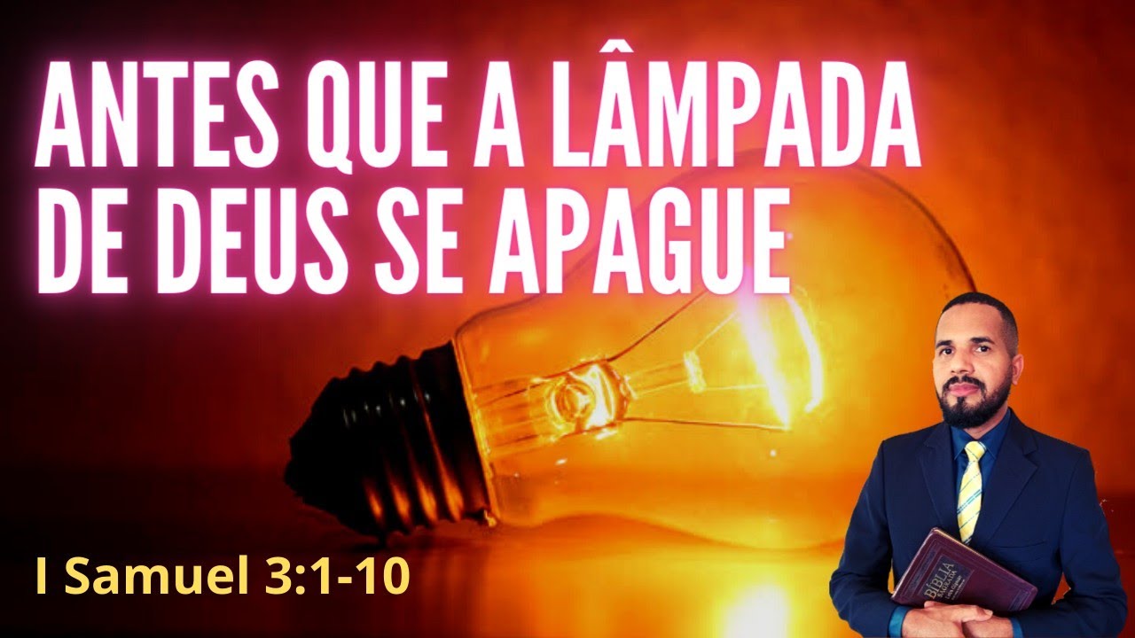 FALA SENHOR QUE TEU SERVO OUVE - I Samuel 3:1-10 - Pr Anderson Teodoro #pregacao #sermoes