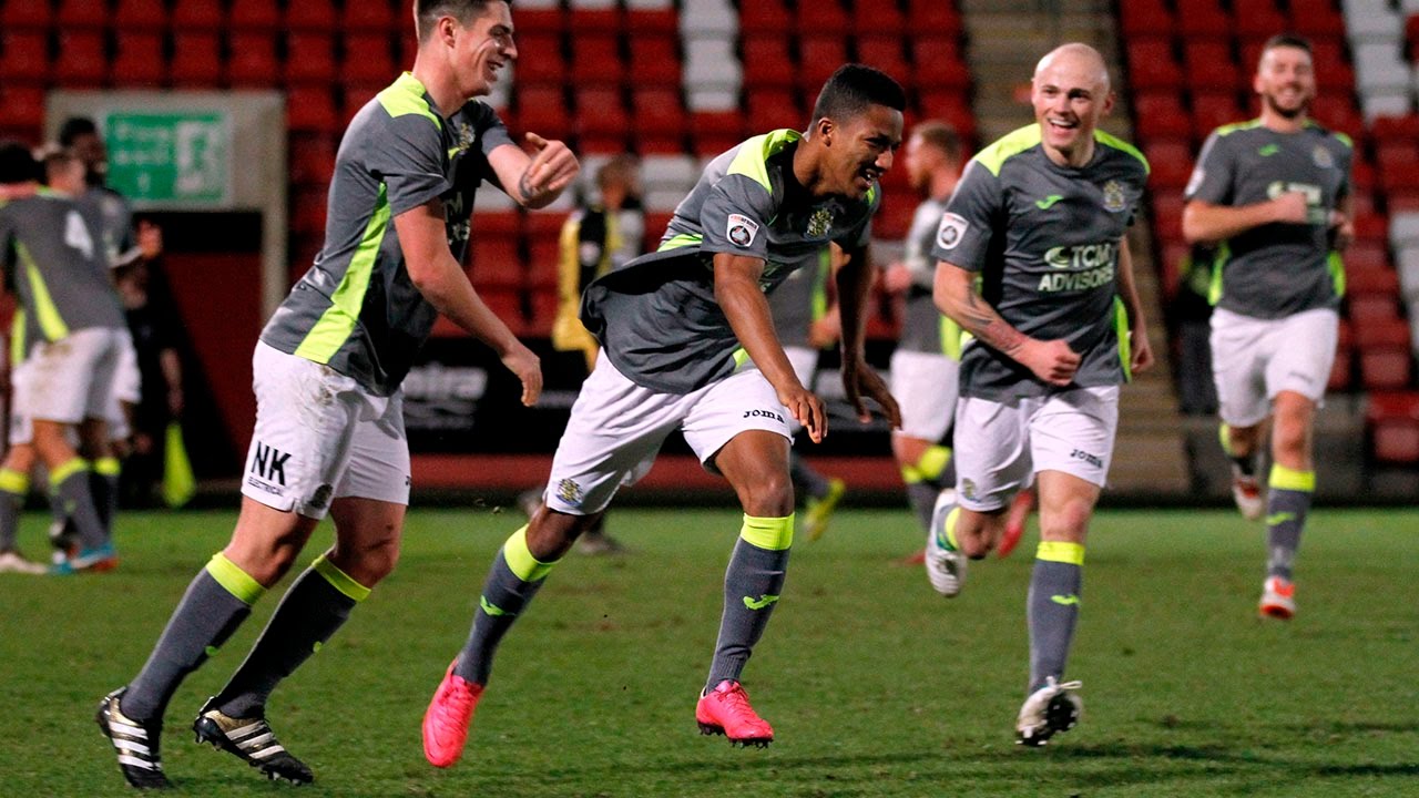 Resumo do Gloucester City 0 vs Stockport County 1 2016/2017