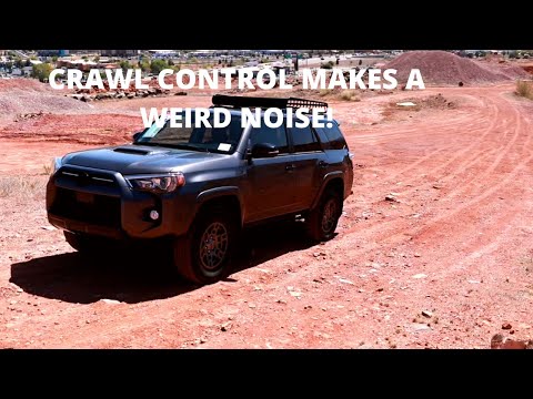 CRAWL CONTROL: Toyota 4Runner. How to use crawl control