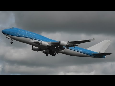 Final Flight: KLM Boeing 747-400 PH-BFN Last Ever Departure Amsterdam Schiphol