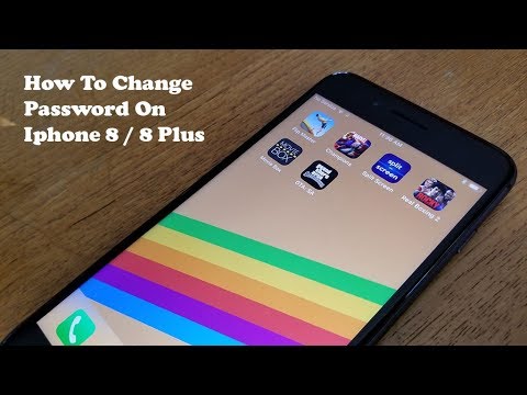 How To Change Password On Iphone 8 / Iphone 8 Plus -...