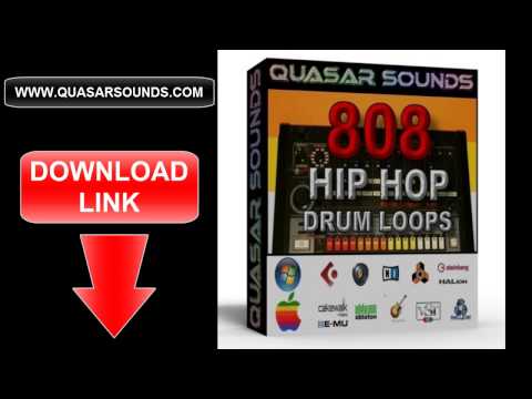 808 HIP HOP DRUM LOOPS