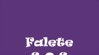 Falete S O S Letras
