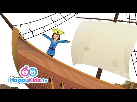 The Big Ship Sails On The Ally Ally Oh | Nursery Rhymes | Happy Kids | Pattie and Pixie Show