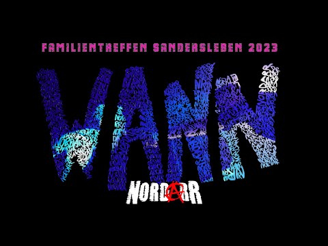 NordarR - Wann LIVE [Familientreffen Sandersleben 2023]