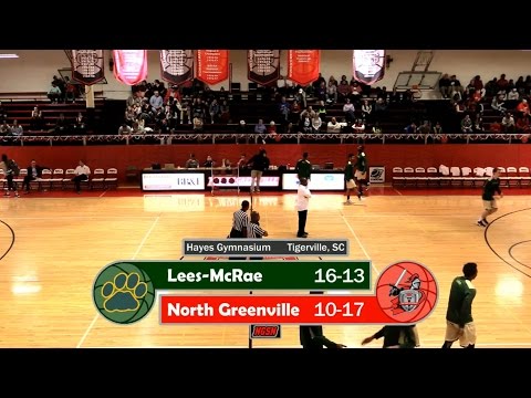 NGU Men's Basketball 2015-16 - North Greenville vs. Lees-McRae