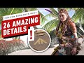 Horizon Forbidden West: 26 Amazing Little Details