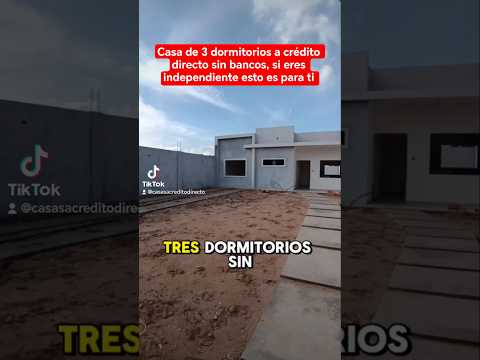 Casa a crédito directo en la doble vía la guardia km16 de 3 dormitorios #creditodirecto #santacruz🇳🇬