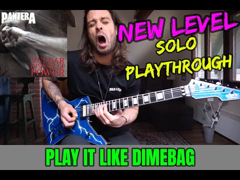 PLAY IT LIKE DIMEBAG #29 PANTERA | A NEW LEVEL SOLO - DEMONSTRATION PART by ATTILA VOROS (NEVERMORE)