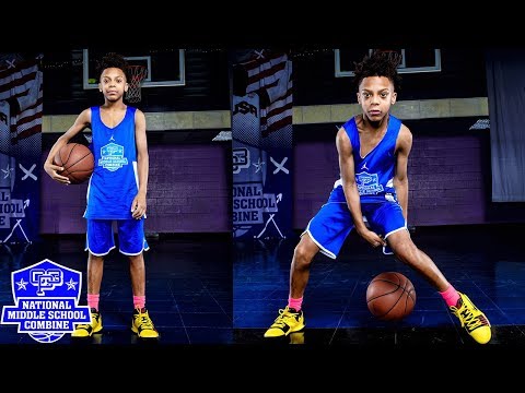 Adisa Molton MAKES PLAYS at the 2017 CP3 National Middle School Combine