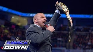 Triple H promises to bring Roman Reigns to tears at WrestleMania: SmackDown, February 25, 2016