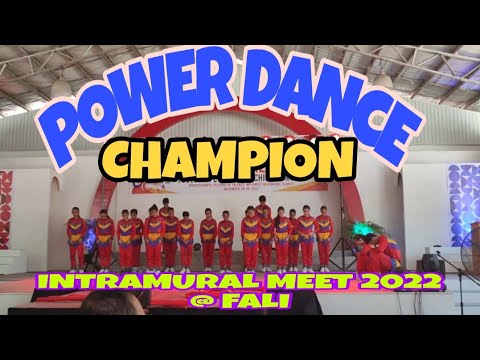 CHAMPION: POWER DANCE COMPETITION | INTRAMURALS MEET IN FALI NOV. 28, 2022