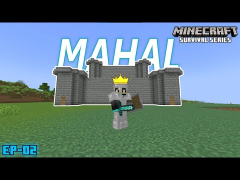 I Made My Mahal In Minecraft ! Survival Series EP-02🔥
