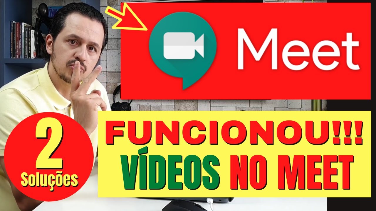 [Dica esperada] Como usar (exibir) vídeos no Meet durante uma aula, reunião, etc. SEM INSTALAR NADA!