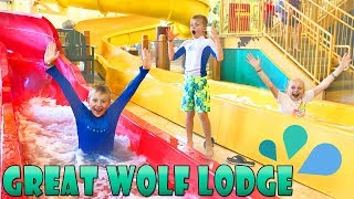 Great Wolf Lodge Best Waterpark &amp; Ropes Course || Family Fun Pack