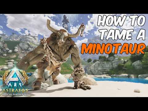 How To Tame a Minotaur in ARK Survival Ascended + Full Ability Guide