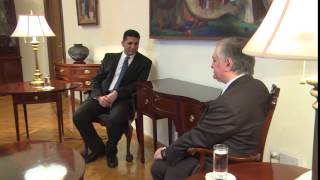 Edward Nalbandian receives the Deputy Foreign Minister of Egypt