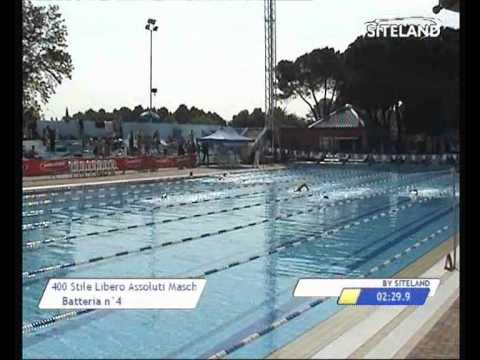 Serie 4 dei 400 Stile Libero  Assoluti Maschi Master - 12 MEMORIAL ANDREA BETTIOL