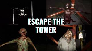 600mの電波塔から10分で脱出するホラーゲーム【Escape the Tower】