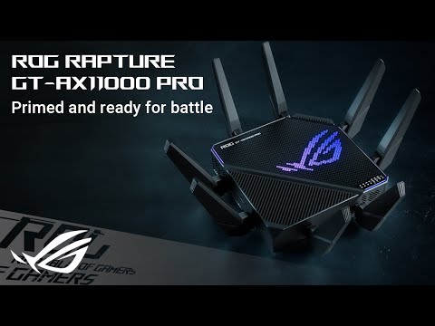 ASUS ROG Rapture GT-AX11000 Pro product video with English subtitles