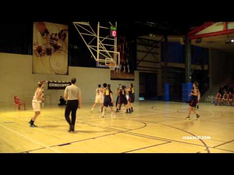 Liga Femenina 2. C.R.E.F, Hola vs  BARÇA CBS 79/54. Jornada 10 18/01/2014. Segundo tiempo