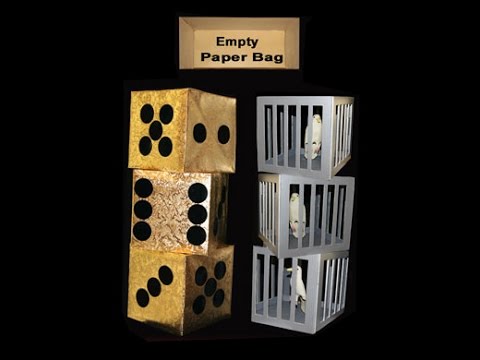 DOVE CAGES 3 DICE FROM BAG - DAYTONA MAGIC