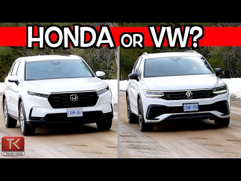 2023 Honda CR-V vs Volkswagen Tiguan - Which Sensible Crossover is Better?