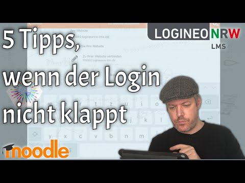 Logineo LMS / Moodle Anmeldung - 5 Tipps, wenn anmelden nicht klappt (Schüler und Lehrer)