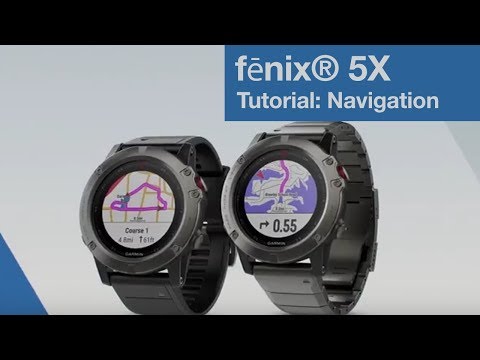 Garmin fēnix 5X Tutorial - Navigation