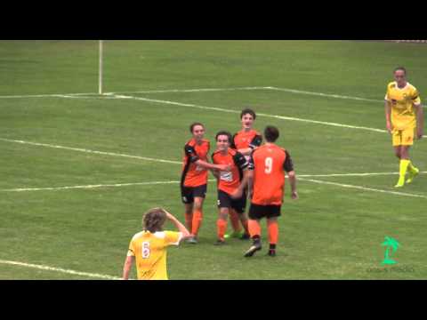 2016 NPL Highlights Under 19's Round 4 - Valentine FC v Lambton Jaffas