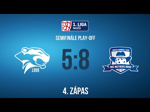 PANTHERS OTROKOVICE -  FBŠ Hummel Hattrick Brno (1. LIGA MUŽŮ - 4. utkání semifinále)