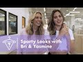 What to Wear To A Sporting Event with Bri Teresi and Yasmine Kateb | #StyledByGUESS