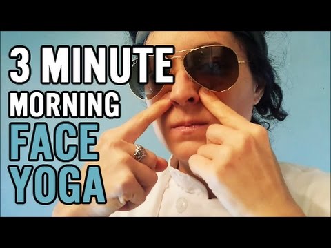 3 Minute Face Yoga (Easy Morning Routine) Video