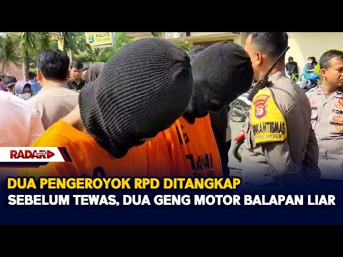 Dua Pengeroyok RPD Ditangkap, Sebelum Tewas, Dua Geng Motor 