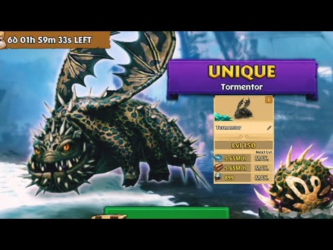 TORMENTOR Titan Mode Max Level 150 | Unique Catastrophic Quaken | Dragons: Rise of Berk
