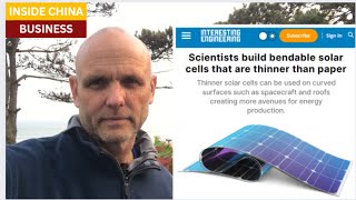 Scientists build bendable solar cells thinner than paper, will revolutionize aerospace, wearables
