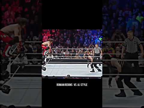 Every Roman Reigns vs Aj Styles match #wwe #romanreigns #ajstyles