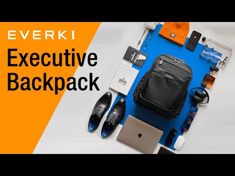 EVERKI Executive Travel Friendly Laptop Backpack (EKP132)