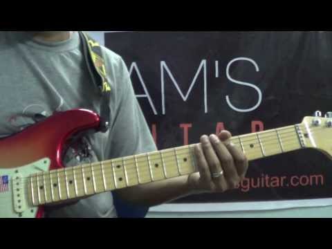 Guitar Lesson:Legato in style of Joe Satriani:Always with me lick:www.tamsguitar.com