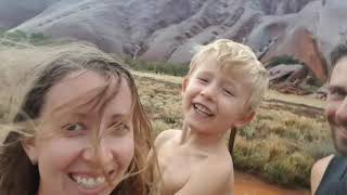 RAIN AT ULURU, NT