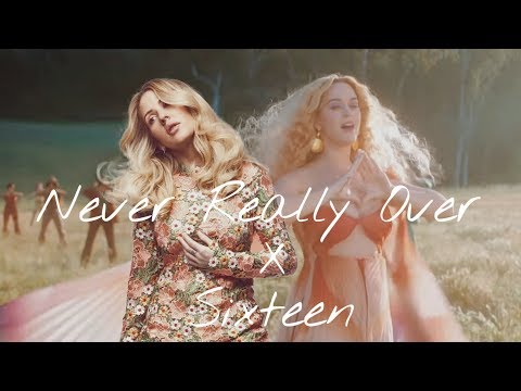 Never Really Over x Sixteen |  Katy Perry & Ellie Goulding (Mashup Video)