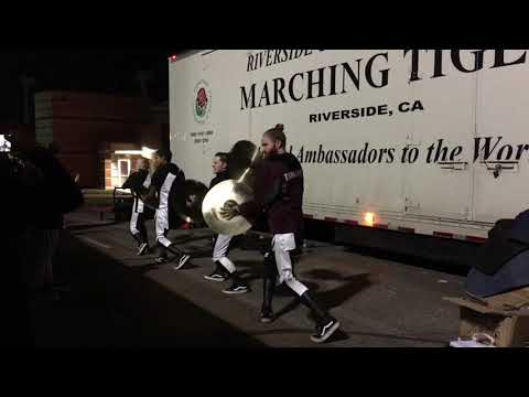RCC cymbal line 2018 wgi finals