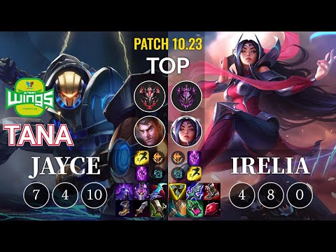 JAG TaNa Jayce vs Irelia Top - KR Patch 10.23