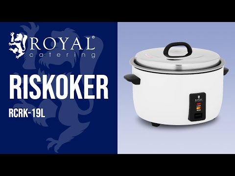 video - Riskoker - 19 L - 2,800 W - Royal Catering