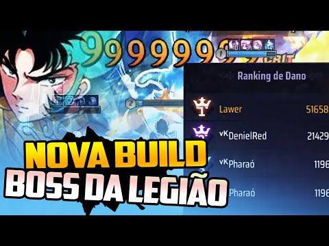 5 BILHÕES DE DANO NO BOSS DA LEGIÃO NO AUTOMÁTICO | Saint Seiya Awakening