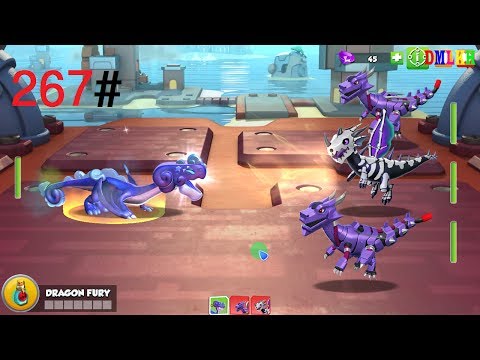 Fight Stardust Dragon - stardust dragon assault mode vs black garden - Dragon Mania Legends