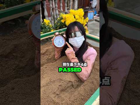 24 HOURS IN TANK OF SAND FOR 100,000$ 🤑😍🏆 mini wood toy- woodworking art skill/wood hand #shorts