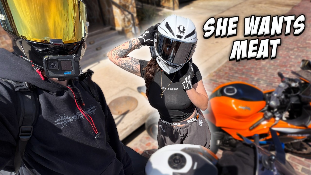 She just followed me around