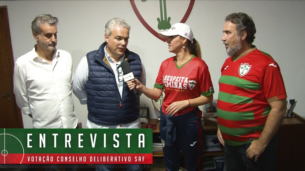 Entrevista com os investidores da SAF da Portuguesa pós votação || LUSA TV