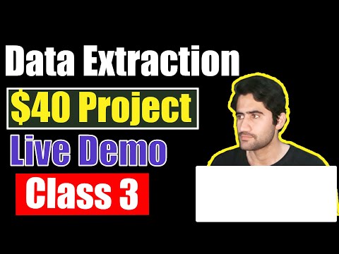 Data Extraction VA Course class 3 | Data Extraction Demo Live Project | Fiverr| Upwork| Freelancer